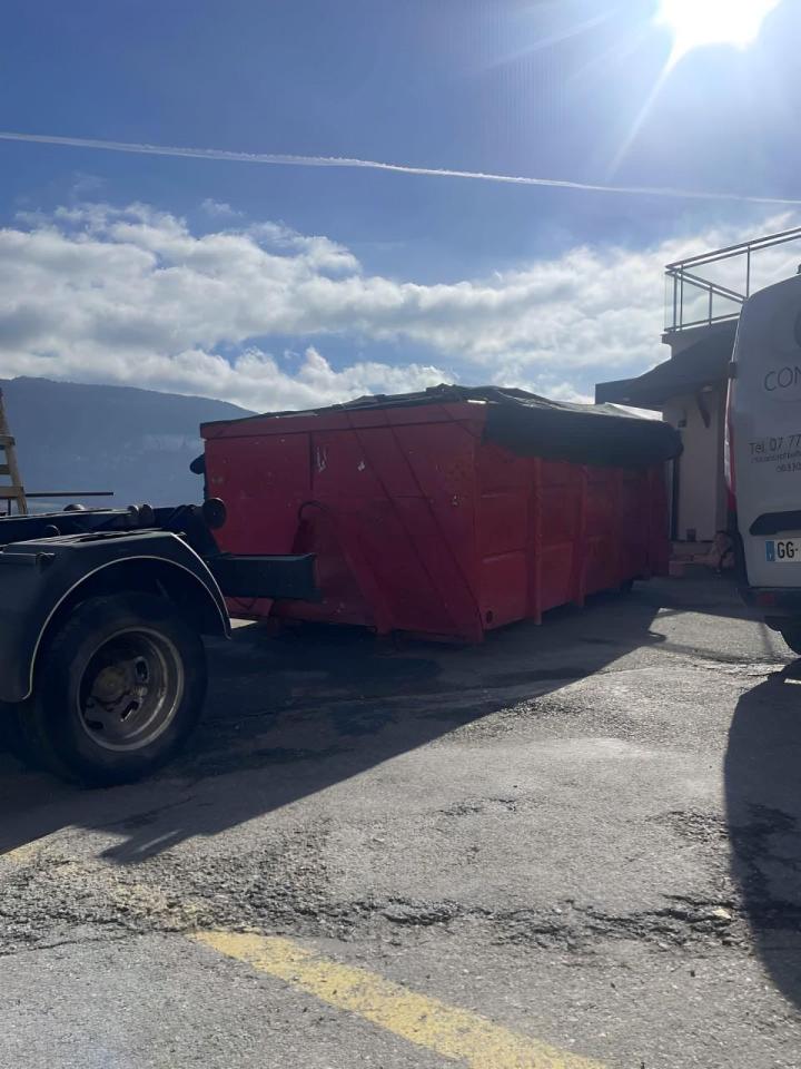 Nos bennes 10m2 pour déchet Dib ou végétaux ou bois Villefranche-sur-Saône