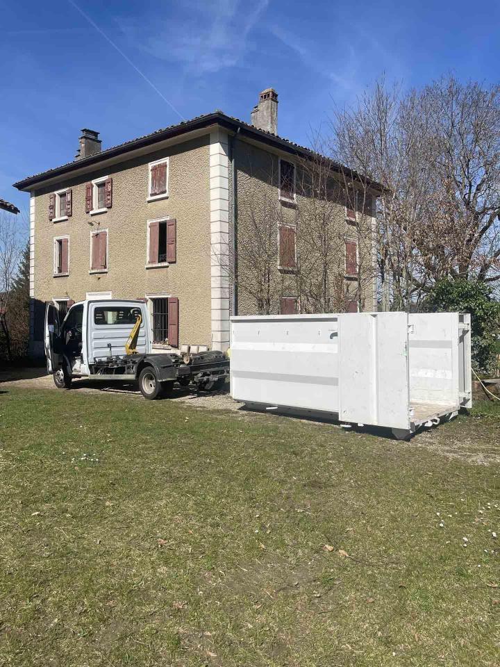 Benne 10m2 pour déchet Dib ou végétaux ou bois Villefranche-sur-Saône